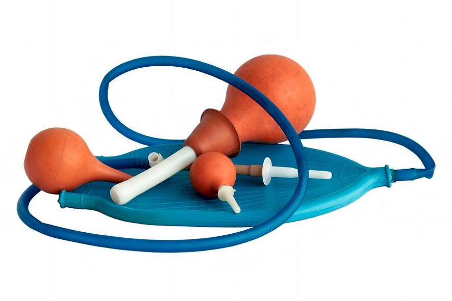 enema para remover parasitas do corpo